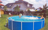 Nadzemní bazény na Vaší zahradu