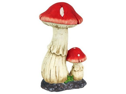zahradni dekorace - houby